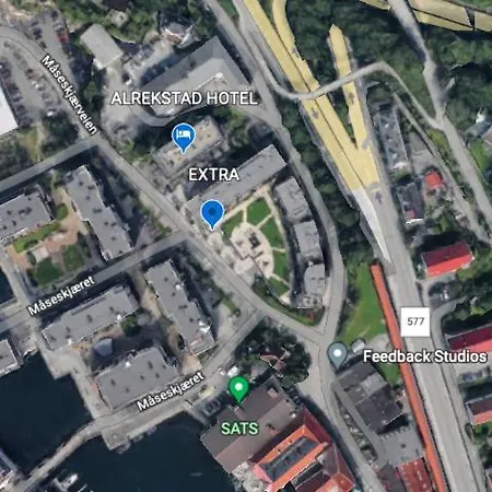 Alrekstad Sandviken Brygge 3* 卑爾根